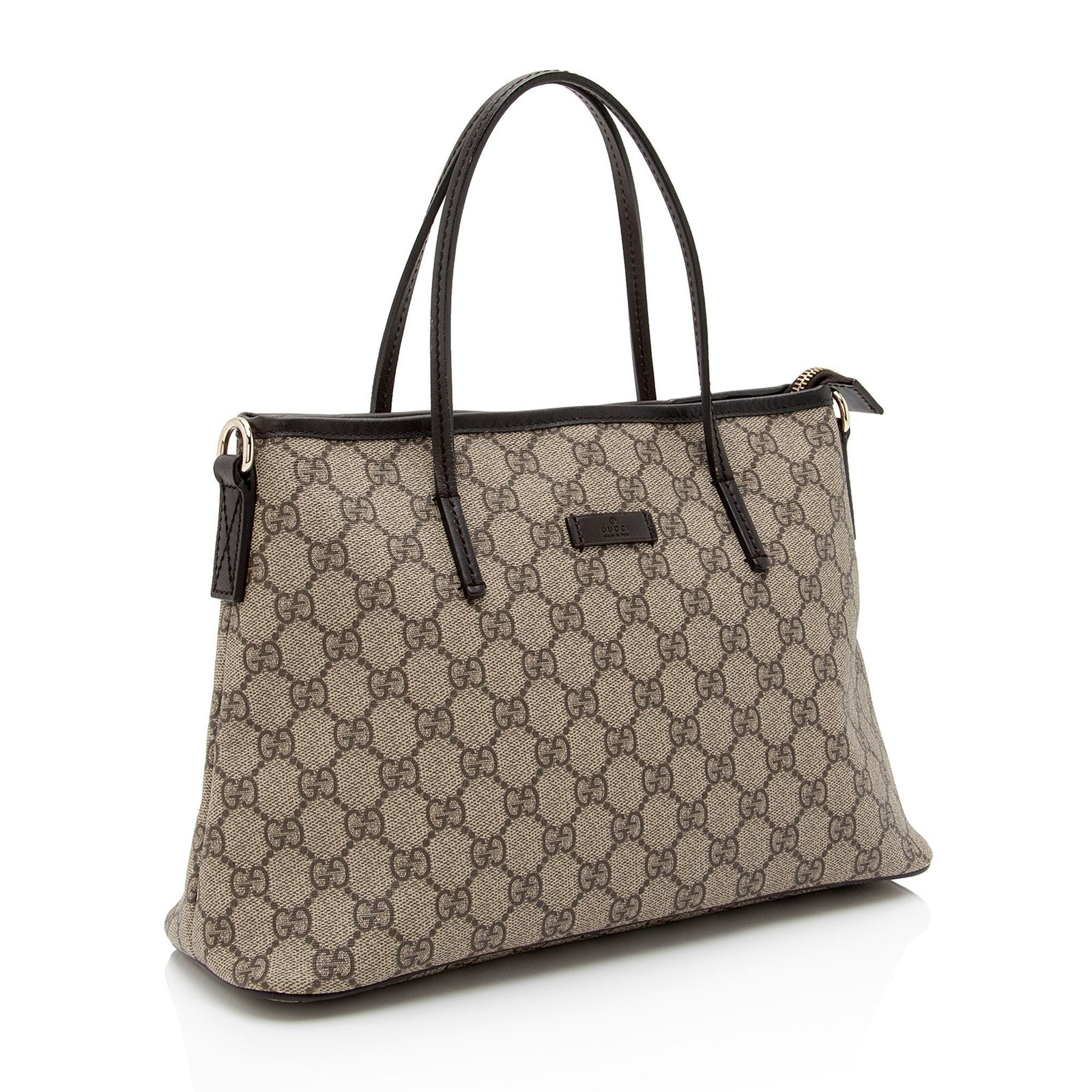 Gucci GG Supreme Small Convertible Tote (SHF-3DHKoq) | AlmaBagz