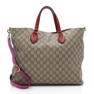 Gucci GG Supreme Soft Tote (SHF-13112) | AlmaBagz