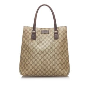 Gucci GG Supreme Tote Bag (SHG-18206) | AlmaBagz