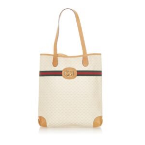 Gucci GG Supreme Web Tote Bag (SHG-19406) | AlmaBagz