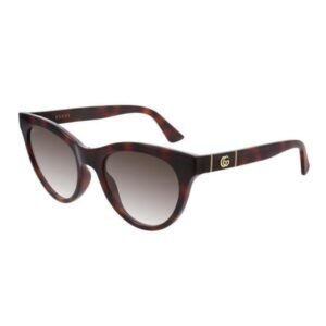 Gucci GG0763S Sunglasses Havana / Brown (S) Women's | AlmaBagz