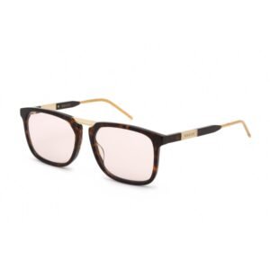 Gucci GG0842S Sunglasses Havana / Yellow Women's (S) | AlmaBagz