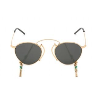 Gucci GG1034S Sunglasses Gold / Grey Women's (S) | AlmaBagz
