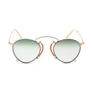 Gucci GG1034S Sunglasses Shiny Endura Gold / Green Gradient Women's (S) | AlmaBagz