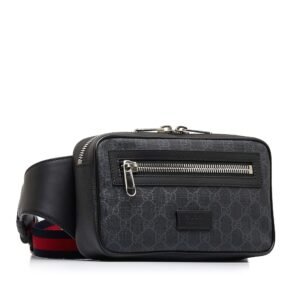 Gucci Gg Supreme Web Belt Bag (SHG-8fIIkY) | AlmaBagz