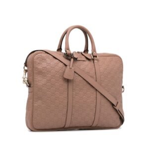 Gucci Guccissima Briefcase (SHG-yrlyXS) | AlmaBagz