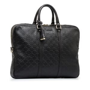 Gucci Guccissima Briefcase (SHG-pCzGtf) | AlmaBagz