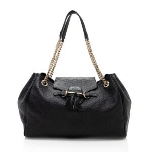 Gucci Guccissima Emily Large Shoulder Bag | AlmaBagz