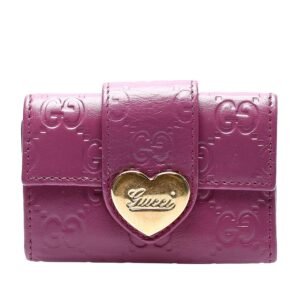 Gucci Guccissima Heart Key Holder | AlmaBagz