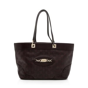 Gucci Guccissima Leather Chain Medium Tote | AlmaBagz