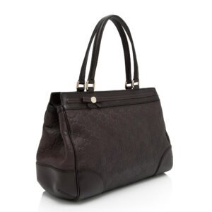 Gucci Guccissima Leather Mayfair Medium Tote (SHF-1JQxI7) | AlmaBagz