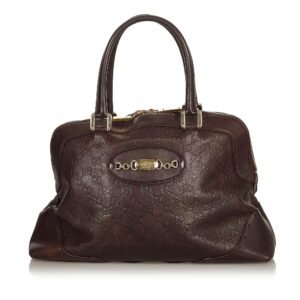 Gucci Guccissima Punch Handbag | AlmaBagz