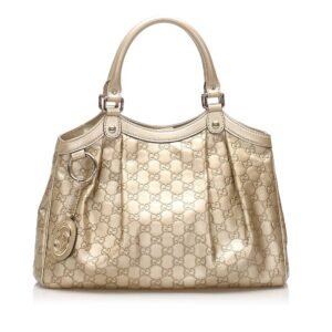 Gucci Guccissima Sukey Leather Tote Bag (SHG-11408) | AlmaBagz