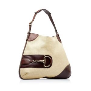 Gucci Hasler Canvas Hobo (SHG-uedmVV) | AlmaBagz