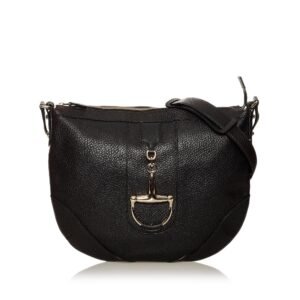 Gucci Horsebit Leather Crossbody | AlmaBagz