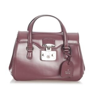Gucci Lady Lock Leather Handbag | AlmaBagz
