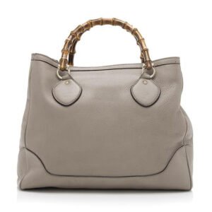 Gucci Leather Bamboo Diana Tote | AlmaBagz