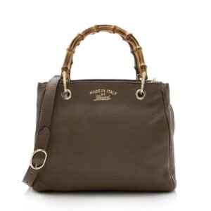 Gucci Leather Bamboo Small Shopper Tote (SHF-13839) | AlmaBagz
