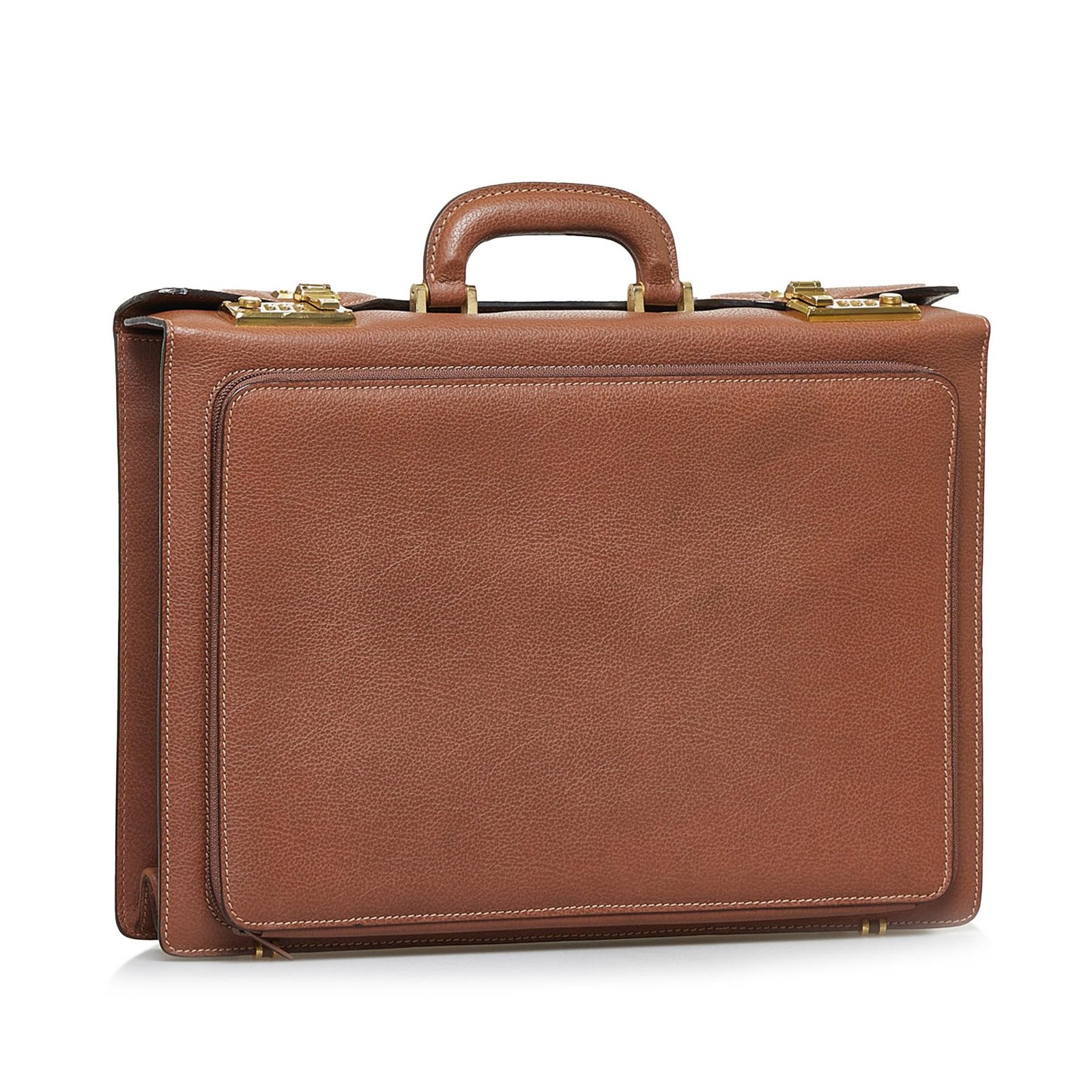 Gucci Leather Briefcase (SHG-fXUOtt) | AlmaBagz
