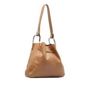 Gucci Leather Bucket Bag (SHG-3XwYEa) | AlmaBagz
