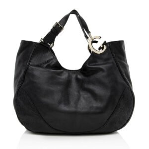Gucci Leather Charlotte Tote (SHF-13902) | AlmaBagz