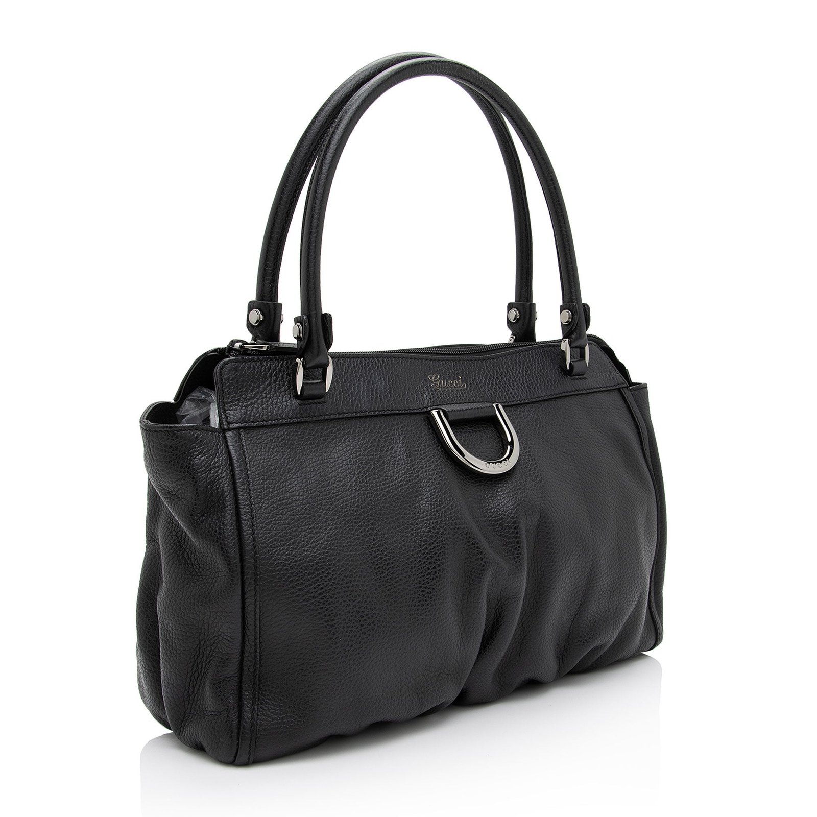 Gucci Leather D-Gold Tote (SHF-SmTGg0) | AlmaBagz
