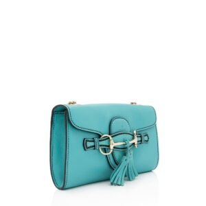 Gucci Leather Emily Small Chain Shoulder Bag (SHF-C1Ky8i) | AlmaBagz