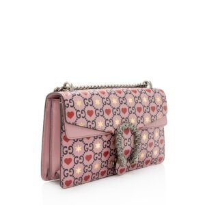 Gucci Leather GG Heart Stars Dionysus Small Shoulder Bag (SHF-3rkuYb) | AlmaBagz