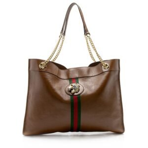 Gucci Leather Rajah Large Tote | AlmaBagz
