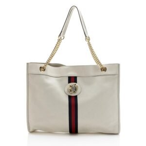 Gucci Leather Rajah Large Tote (SHF-12925) | AlmaBagz