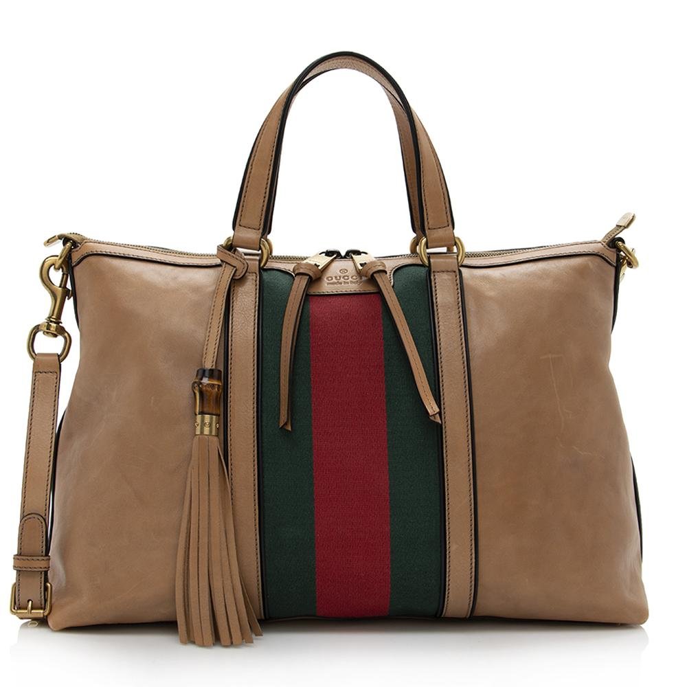 Gucci Leather Rania Tote (SHF-14458) | AlmaBagz