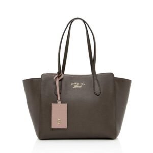 Gucci Leather Swing Small Tote (SHF-14037) | AlmaBagz