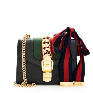 Gucci Leather Sylvie Small Shoulder Bag - FINAL SALE | AlmaBagz