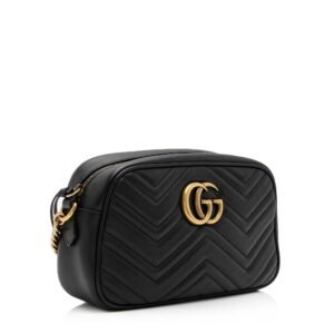 Gucci Matelasse Leather GG Marmont Small Shoulder Bag (SHF-yWuLoN) | AlmaBagz