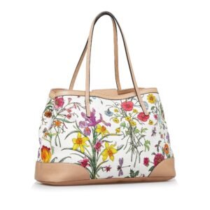 Gucci Medium Flora Tote Bag (SHG-K2LhJ2) | AlmaBagz
