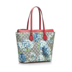 Gucci Medium GG Supreme Blooms Tote (SHG-708NRJ) | AlmaBagz