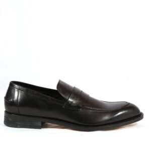 Gucci Men's Shoes Classic Smooth Black Leather Loafers (GGM1541) | AlmaBagz