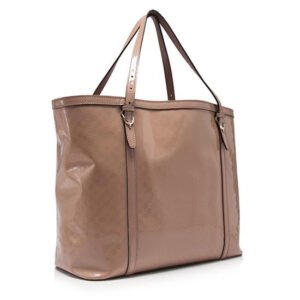 Gucci Patent Leather Microguccissima Nice Tote - FINAL SALE | AlmaBagz