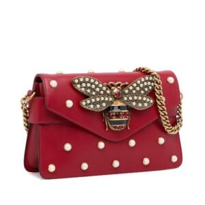 Gucci Mini Queen Margaret Broadway Leather Satchel (SHG-3ul90T) | AlmaBagz