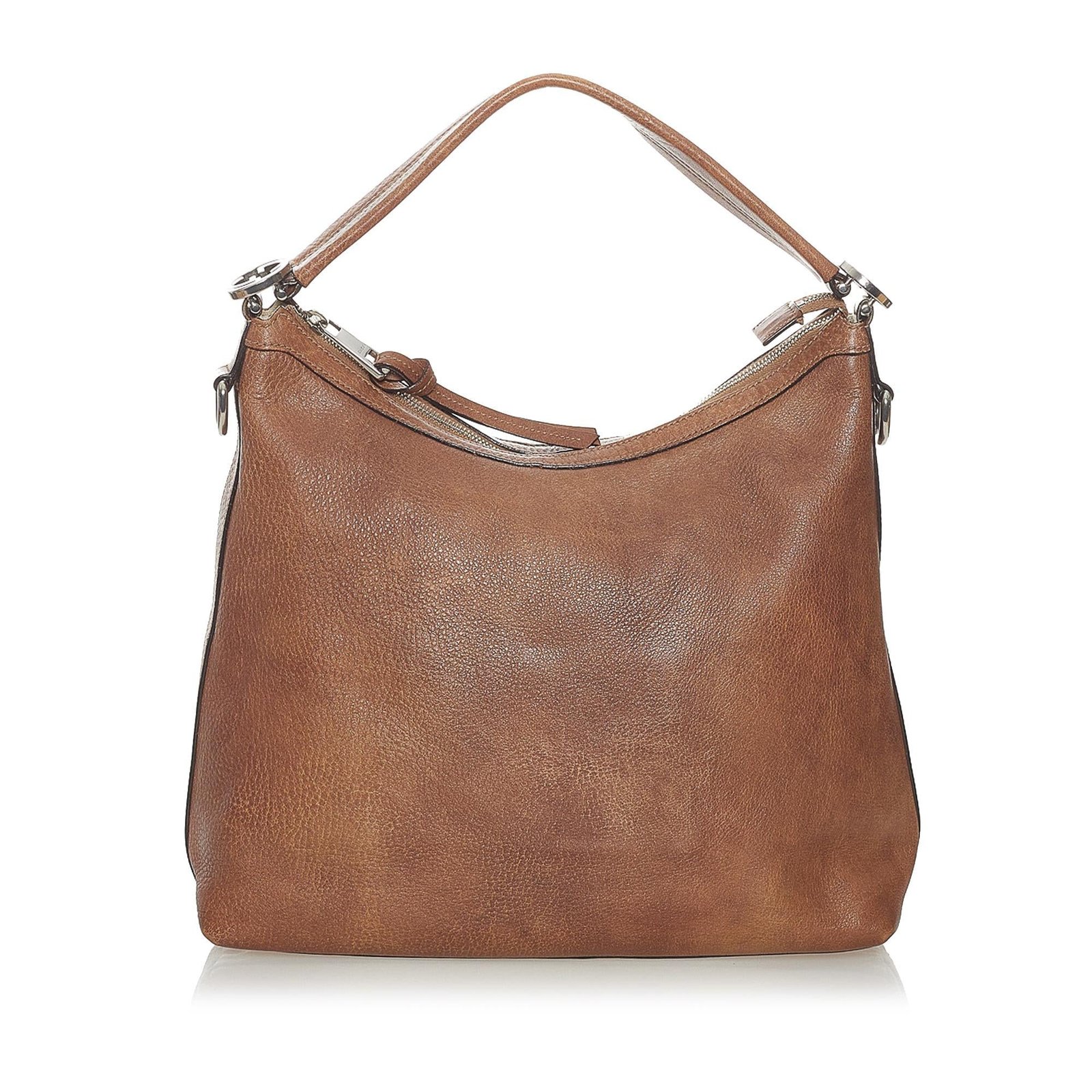 Gucci Miss GG Leather Satchel | AlmaBagz