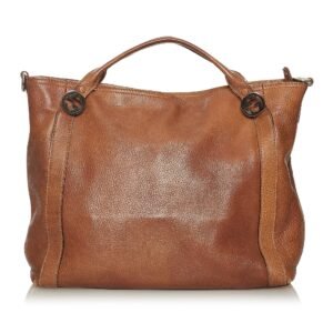 Gucci Miss GG Leather Satchel | AlmaBagz