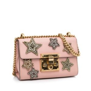 Gucci Padlock Crystal Embelished Crossbody Bag (SHG-IbIDVW) | AlmaBagz