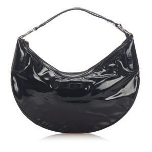 Gucci Patent Leather Hobo Bag | AlmaBagz
