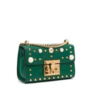 Gucci Pearl Studded Padlock (SHG-hZTmgn) | AlmaBagz