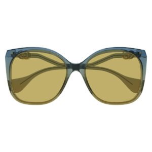 Gucci Rectangle-Frame Acetate / Acetate Sunglasses GG1010S-003 Women's | AlmaBagz