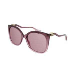 Gucci Rectangle-Frame Acetate / Acetate Sunglasses GG1010S-004 Women's | AlmaBagz