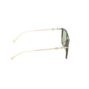 Gucci Rectangle-Frame Metal / Acetate Sunglasses GG0915SA-003 Men's | AlmaBagz