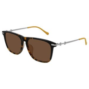 Gucci Rectangle-Frame Metal / Acetate Sunglasses GG0915SA-004 Men's | AlmaBagz