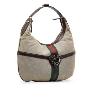 Gucci Reins Web Hobo (SHG-jEuXqe) | AlmaBagz