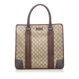 Gucci Sherry Line GG Supreme Tote Bag (SHG-18386) | AlmaBagz